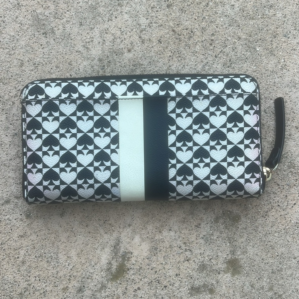 Kate Spade New York Neda Penn Place Zip Around Signature Wallet - Picture 3 of 8